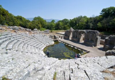The ancient city, Butrint and Blue Eye spring