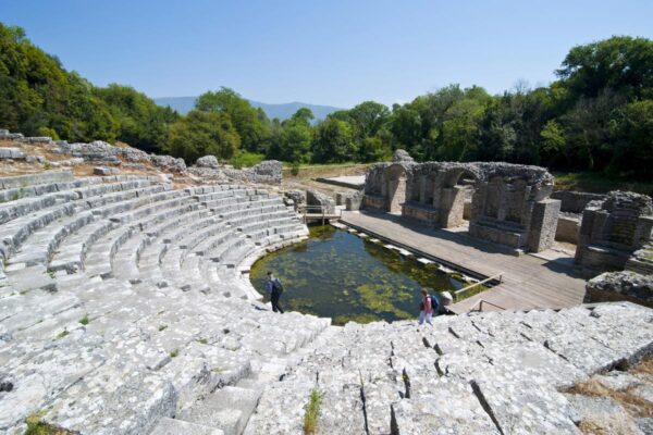 The ancient city, Butrint and Blue Eye spring