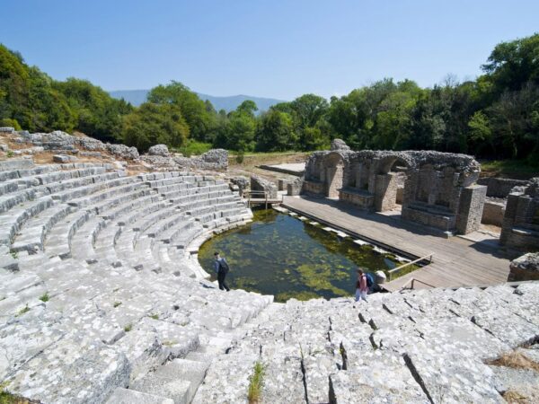 The ancient city, Butrint and Blue Eye spring